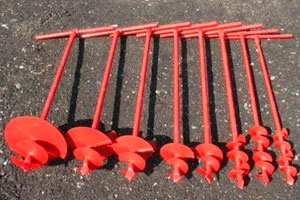 виды садовых буров