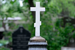 крест похоронный