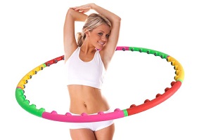 Массажный гимнастический обруч