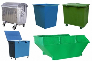 Виды контейнеров для мусора