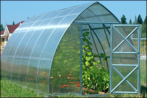 Теплица из поликарбоната