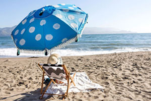 пляжный зонт от солнца