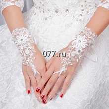 перчатки свадебные
