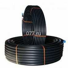 труба полиэтиленовая (пластиковая, ПЭ) полиэтилен низкого давления (ПНД), обсадная