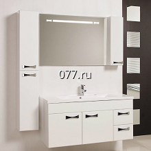 мебель для ванной комнаты (тумба+умывальник+зеркало+шкаф пенал)
