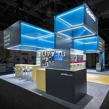 стенд выставочный изготовление на заказ, мобильный (передвижной)