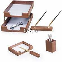 набор канцелярский настольный для письменных принадлежностей Вип (VIP), подарочный