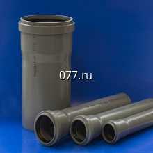 труба поливинилхлоридная (пластиковая, ПВХ) канализационная, внутренняя и наружная