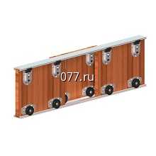 механизм раздвижной для дверей шкафа-купе (раздвижная система) СКМ (SKM) Турция, Модус (MODUS), Премиал (PREMIAL)