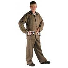 костюм защитный суконный от повышенных температур, для защиты от кислот