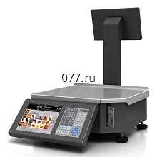 весы торговые с печатью этикетки (штрих-кода) электронные