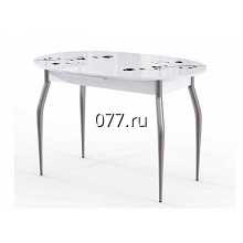 стол обеденный (кухонный) деревянный, стеклянный