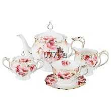 посуда чайная Семикаракорск, фаянс ручной росписи