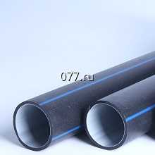 труба полиэтиленовая (пластиковая, ПЭ) полиэтилен низкого давления (ПНД), обсадная