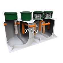 система очистки сточных вод (комплекс очистной, установка очистная, септик)