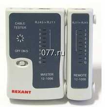 тестер для проверки кабеля (кабельный, тестер витой пары)