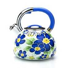 чайник эмалированный, металлический