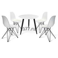 группа обеденная (стол, стулья, комплект) для гостинной, кухни