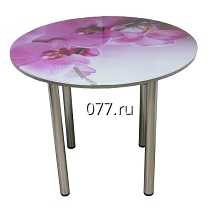 стол обеденный (кухонный) деревянный, стеклянный