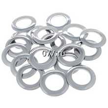 люверс (кольцо для отверстий в ткани) пластмассовый (пластиковый)