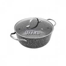 кастрюля с антипригарным покрытием, эмалированная