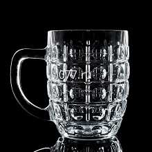 кружка хрустальная, стеклянная