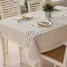 скатерть тканевая хлопок, лен, Иваново