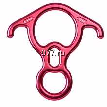 восьмерка (устройство спусковое альпинистское, страховочное) рогатая дюралевая, металлическая (стальная)