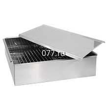 коптильня туристическая (переносная, для копчения) Гурман (GURNAN), двухуровневая