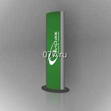 столб рекламный (стела, стелла, пилон) установка (монтаж)