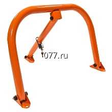 барьер (блокиратор) парковочный-установка (монтаж)