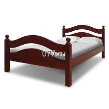 кровать деревянная шпонированная, МДФ