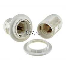 патрон электрический (держатель для лампы) Е40, Е27, Е14, карболит, керамика