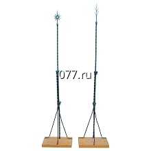 молниеотвод (громоотвод, молниеприемник, молниезащита, громозащита)-установка (монтаж)