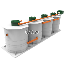 система очистки сточных вод (комплекс очистной, установка очистная, септик)