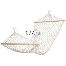 гамак плетеный, из поликоттона бежевый