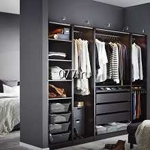 гардеробная комната (интерьерная открытая система хранения одежды)-изготовление на заказ Аристо (ARISTO)