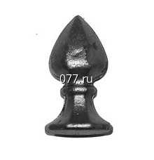 элементы декоративные металлические (изделия кованые, ковка художественная) навершия, наконечники