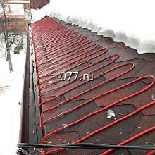 система кабельная электрообогрева (антиобледенения, снеготаяния) кровли, крыши, водостока