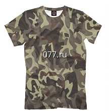 футболка форменная камуфлированная