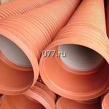 труба полиэтиленовая (пластиковая, ПЭ) канализационная