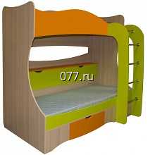 кровать для детского сада одноярусная, двухъярусная