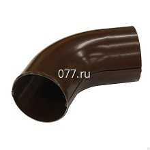 колено водосточной трубы (сливное, выпуска трубы) полукруглая