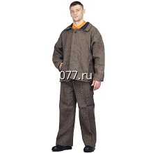 костюм защитный суконный от повышенной температуры, для защиты от кислот