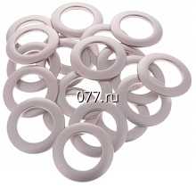 люверс (кольцо для отверстий в ткани) пластмассовый (пластиковый)