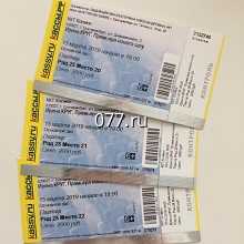 билет входной-изготовление на заказ (печать)