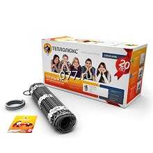 пол теплый электрический (система кабельного электрообогрева пола) Теплолюкс