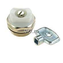 воздухоотводчик ручной для радиатора отопления (кран Маевского)