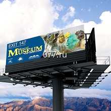 щит рекламный (биллборд)-изготовление на заказ размеры 3х6 м