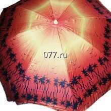 зонт пляжный Пальмы, с механизмом наклона, 160 см